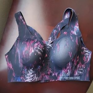 Victoria Sport Purple and Black Sports Bra 34D